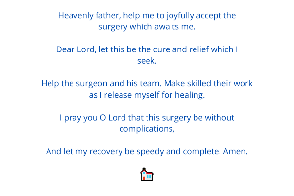 Prayer for surgery - Prayer | Simple Faith