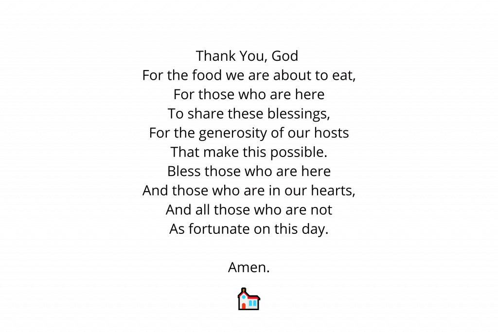Prayer of Thanksgiving