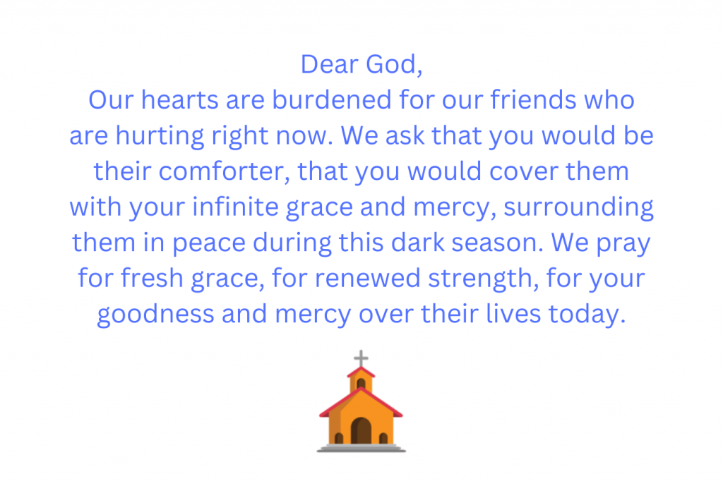 Prayer for Hurting