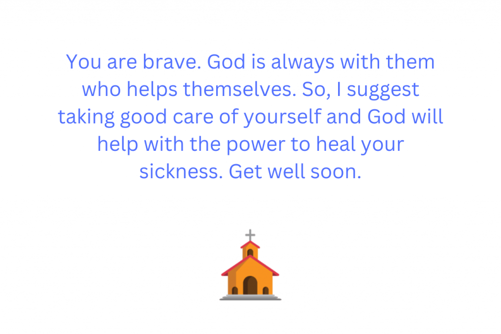 Religious Get Well Messages