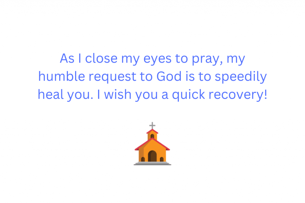 Religious Get Well Messages